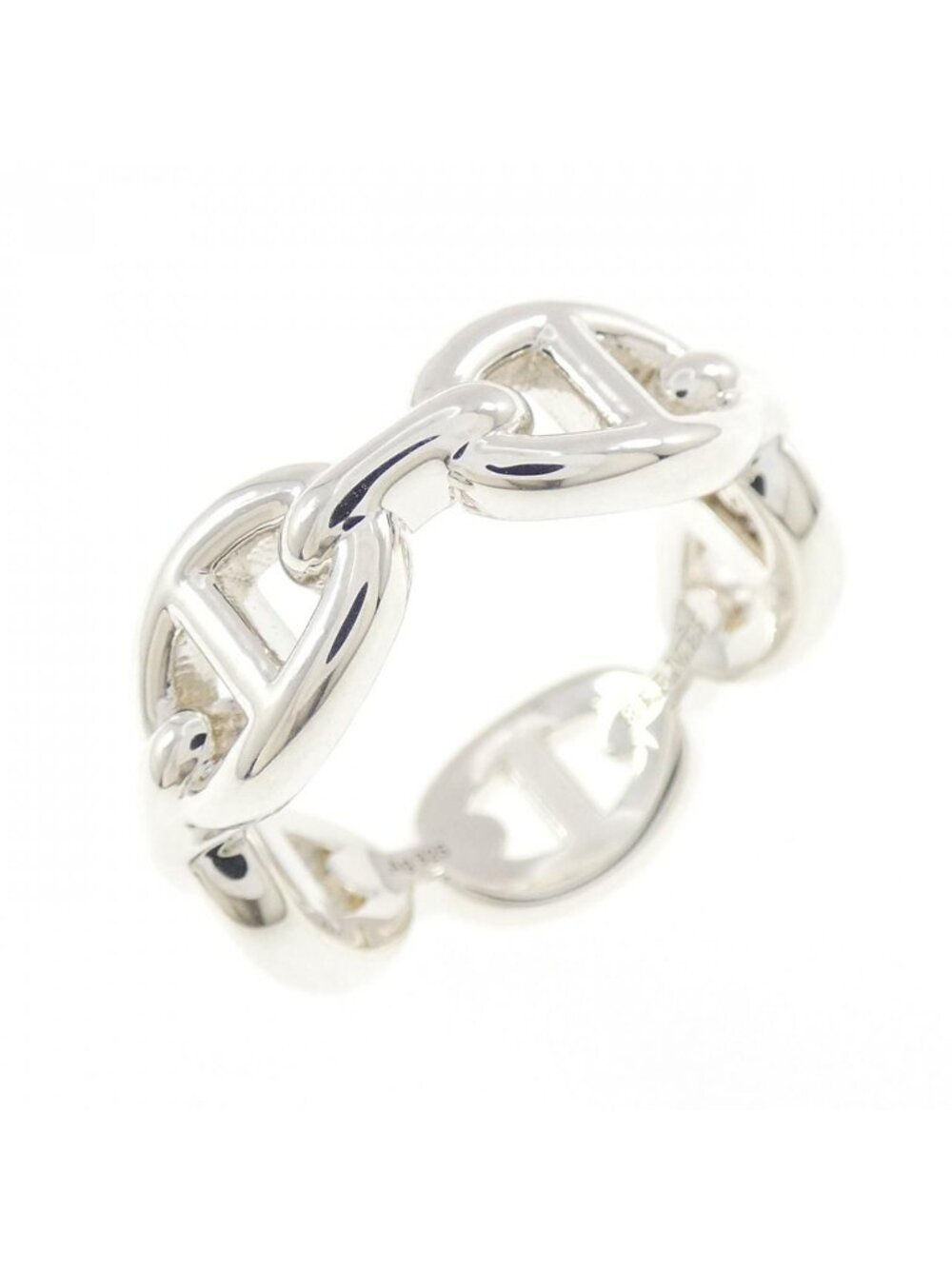 Hermes Chaine D'ancre Enchainee Ring